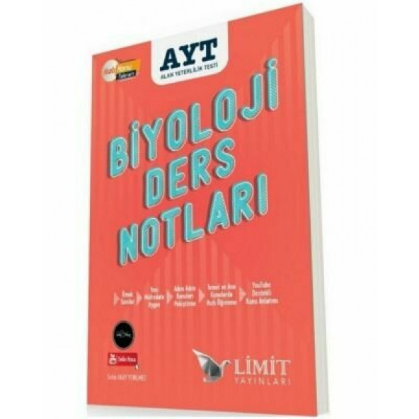 Limit AYT Biyoloji Ders Notları - 1
