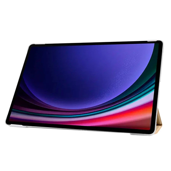 Samsung Galaxy Tab S9 Fe Plus 12.4" X610 Kılıf Standlı ince Kapaklı TabSmart - 3