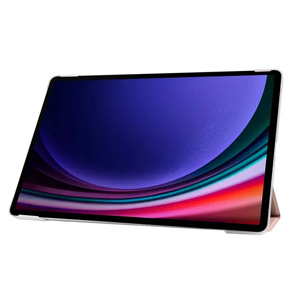 Samsung Galaxy Tab S9 Fe Plus 12.4" X610 Kılıf Standlı ince Kapaklı TabSmart - 3