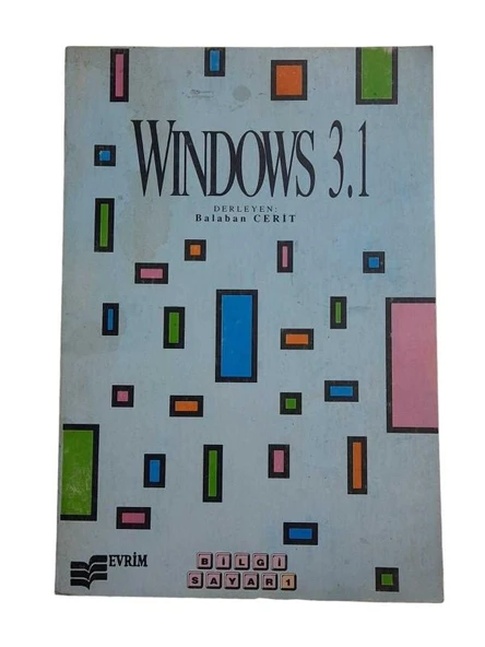 WİNDOWS 3.1 (İKİNCİ EL KİTAP) ürün görseli