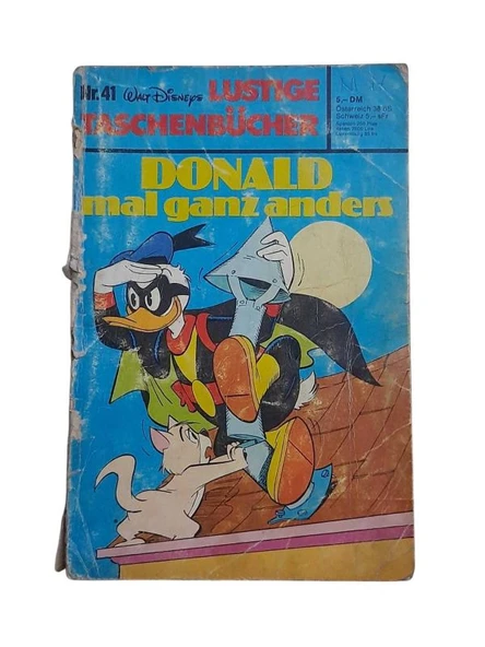 WALT DISNEYS LUSTIGE TASCHENBÜCHER - DONALD MAL GANZ ANDERS (İKİNCİ EL KİTAP) - 1
