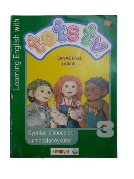LEARNİNG ENGLİSH WİTH TOTS TV OYUNLAR BİLMECELER BULMACALAR ÖYKÜLER 3 (İKİNCİ EL KİTAP)