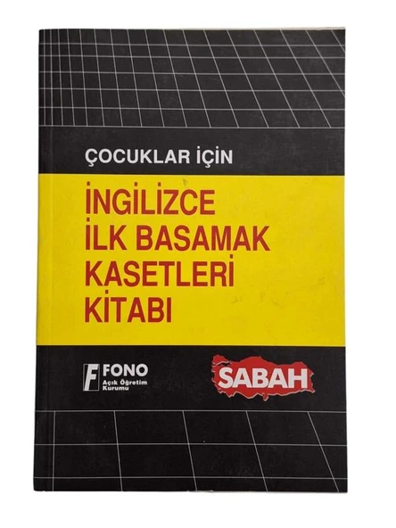 ÇOCUKLAR İÇİN İNGİLİZCE İLK BASAMAK KASETLERİ KİTABI (İKİNCİ EL KİTAP)
