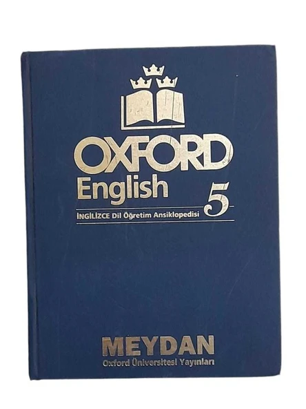 OXFORD ENGLISH 5. CİLT İNGİLİZCE DİL ÖĞRETİM ANSİKLOPEDİSİ (İKİNCİ EL KİTAP)