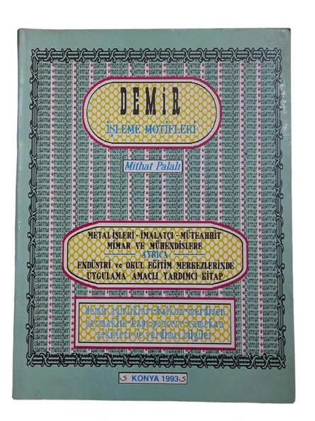 DEMİR İŞLEME MOTİFLERİ (İKİNCİ EL KİTAP) - 1