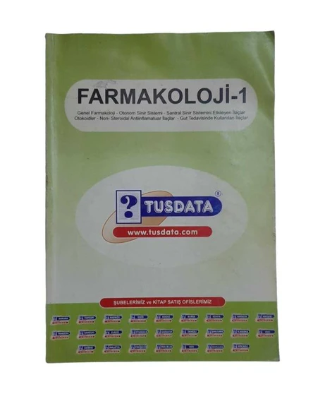 FARMAKOLOJİ 1 (İKİNCİ EL KİTAP) - 1