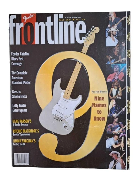 FENDER FRONTLINE FALL 1997 VOL. 23 (İKİNCİ EL KİTAP) - 1