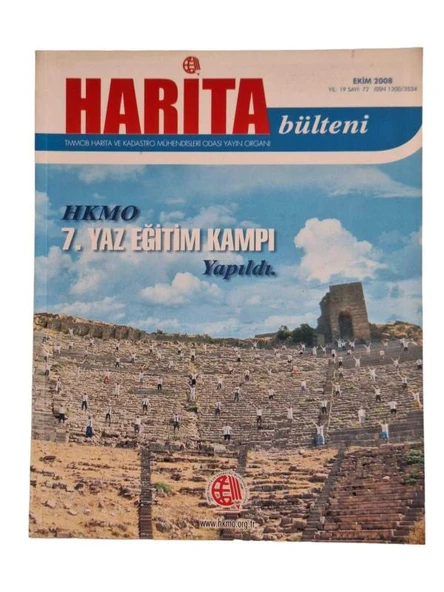 HARİTA BÜLTENİ - EKİM 2008 YIL 19 SAYI 72 (İKİNCİ EL KİTAP)