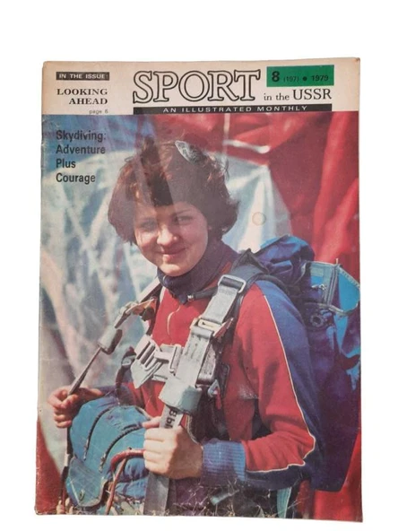 SPORT SAYI: 8- 1979 SKYDİVİNG: ADVENTURE PLUS COURAGE (İKİNCİ EL KİTAP)