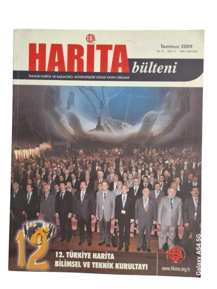 HARİTA BÜLTENİ NİSAN 2009 SAYI 75 TMMOB VE HARİTA KADASTRO MÜHENDİSLERİ ODASI YAYIN ORGANI (İKİNCİ EL KİTAP)