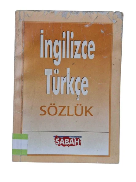 İNGİLİZCE TÜRKÇE SÖZLÜK (İKİNCİ EL KİTAP) - 1