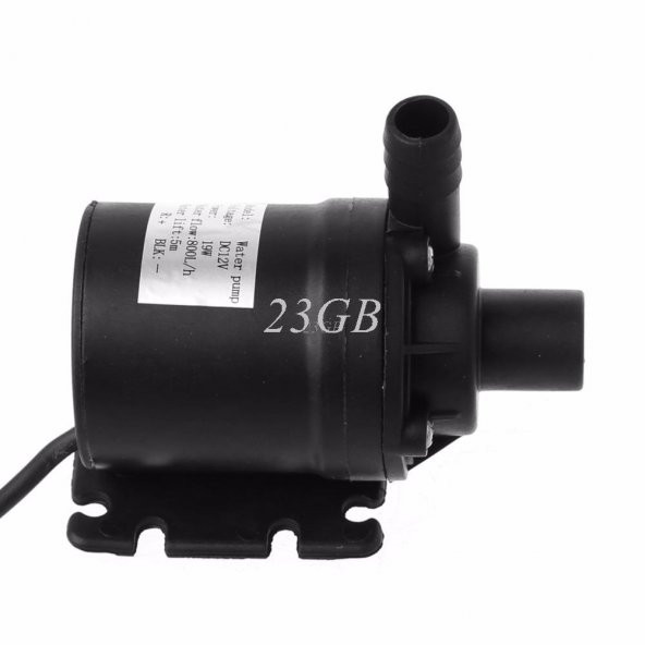 12 VOLT DALGIÇ MİNİ SU ve YAĞ AKTARMA POMPASI ( saatte 800 litre pompalama ) - 3