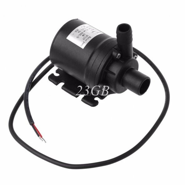 12 VOLT DALGIÇ MİNİ SU ve YAĞ AKTARMA POMPASI ( saatte 800 litre pompalama ) - 4