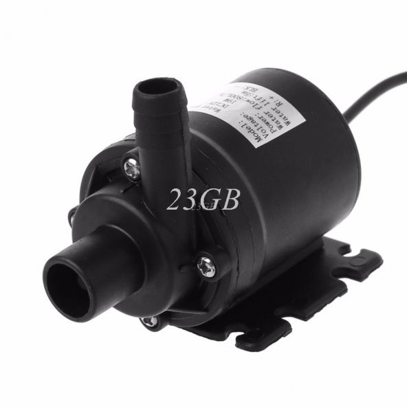 12 VOLT DALGIÇ MİNİ SU ve YAĞ AKTARMA POMPASI ( saatte 800 litre pompalama ) - 6