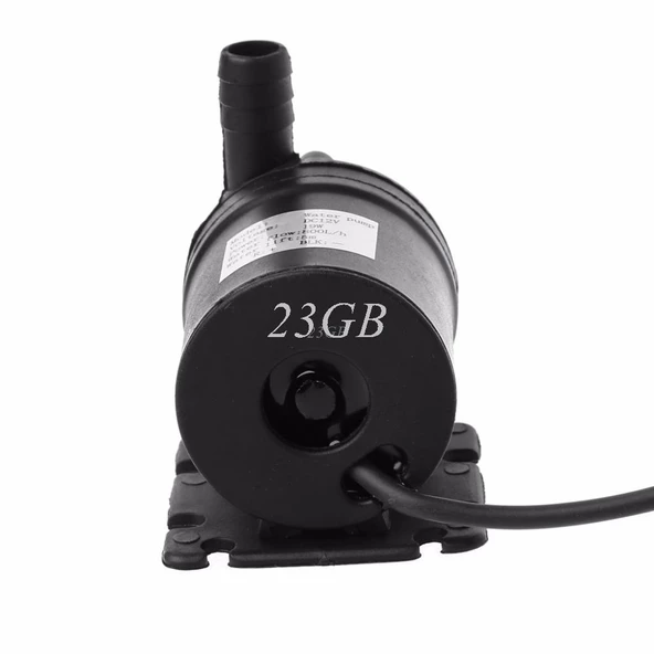 12 VOLT DALGIÇ MİNİ SU ve YAĞ AKTARMA POMPASI - 2