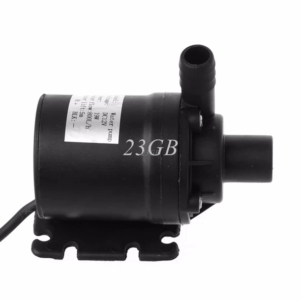 12 VOLT DALGIÇ MİNİ SU ve YAĞ AKTARMA POMPASI - 3