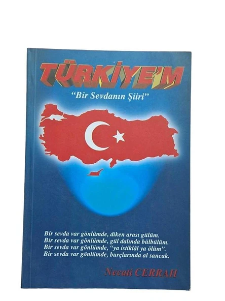 TÜRKİYEM  (BİR SEVDANIN ŞİİRİ) (İKİNCİ EL KİTAP)