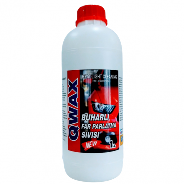 QWAX Buharlı Far Temizleme - Far Parlatma Sıvısı - Kloroform -(1500 gr)