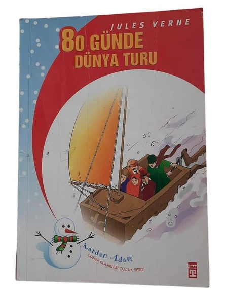 80 GÜNDE DÜNYA TURU - TİMAŞ (İKİNCİ EL KİTAP)
