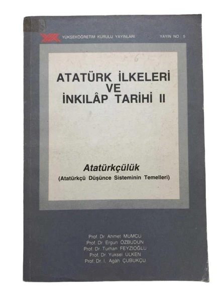 ATATÜRK İLKELERİ VE İNKILAP TARİHİ 2 ATATÜRKÇÜLÜK (İKİNCİ EL KİTAP)