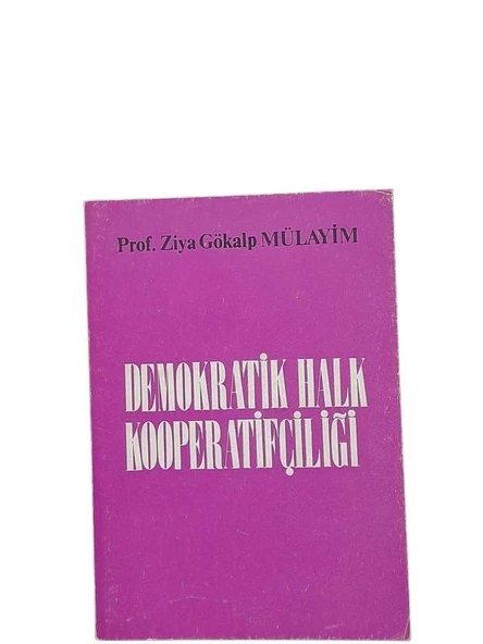 DEMOKRATİK HALK KOOPERATİFÇİLİĞİ (İKİNCİ EL KİTAP)