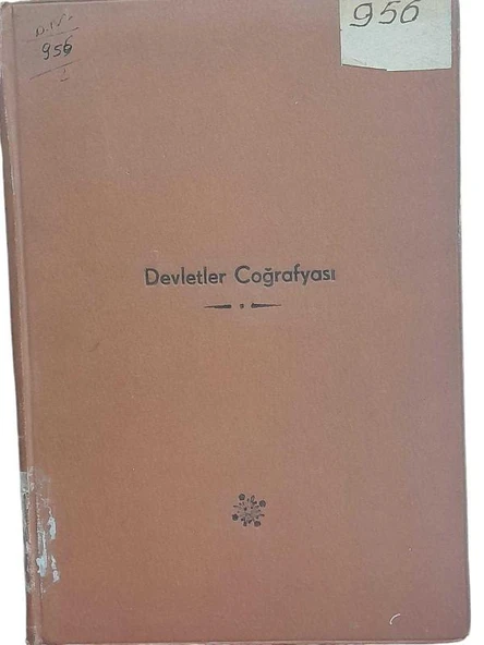 DEVLETLER COĞRAFYASI (İKİNCİ EL KİTAP)