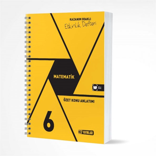 Hız Yayınları 2023 6. Sınıf Matematik Etkinlik Defteri