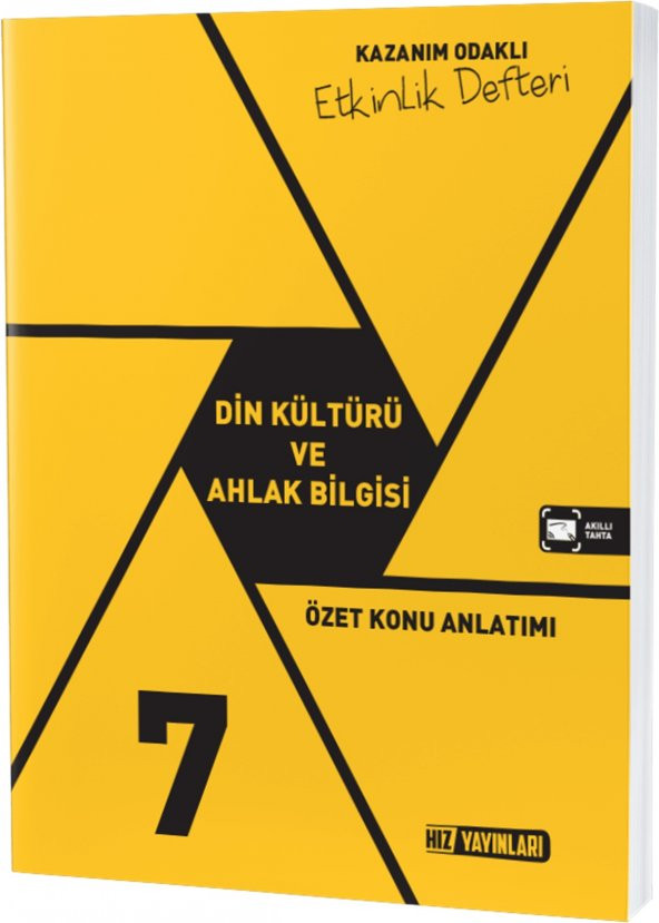 Hız Yayınları 2023 7. Sınıf Din Kültürü Etkinlik Defteri