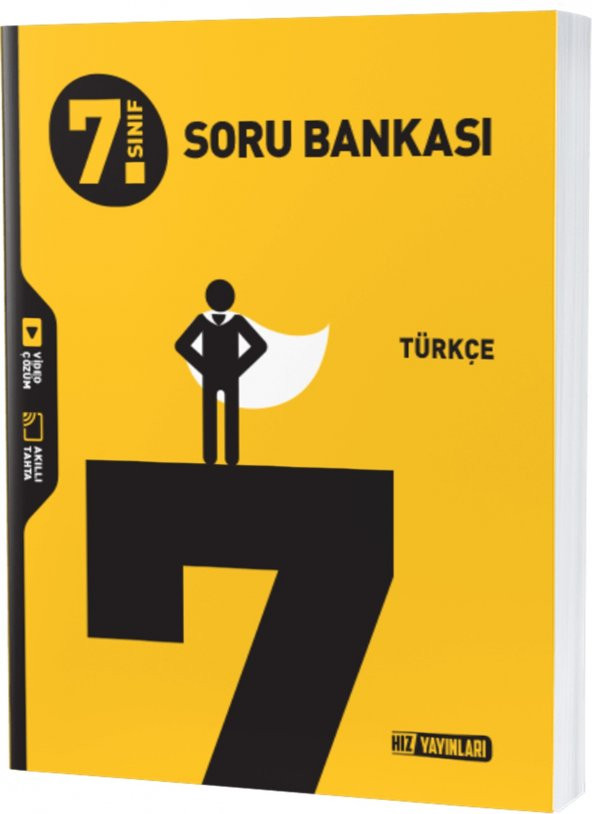 Hız Yayınları 2023 7. Sınıf Türkçe Soru Bankası