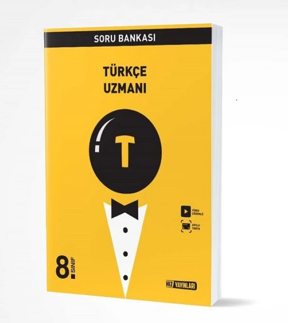 Hız Yayınları 8. Sınıf Lgs Türkçe Uzmanı Soru Bankası 2023