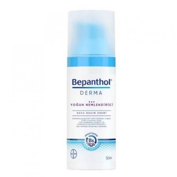 Bepanthol Derma Yoğun Nemlendirici 50 ml Gece Bakım Kremi