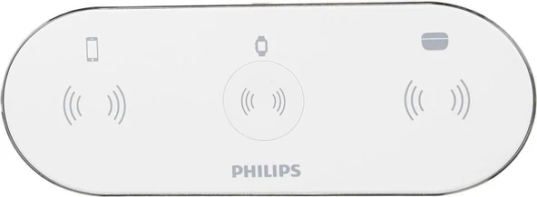 Philips P'ü 1 Arada Kablosuz Şarj Cihazı 15w Masaüstü Teşhir