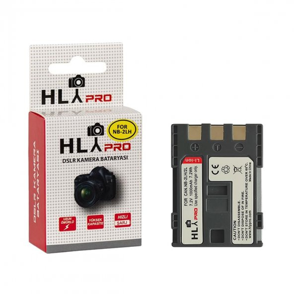 Hlypro Canon Powershot S50 için NB-2LH Batarya