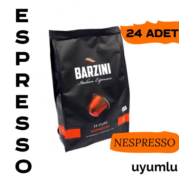 BARZINI Kapsül Kahve 24'Lü ESPRESSO