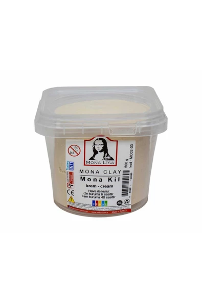 Mona Clay Modelleme Kili 500 gr Kil Çamuru Renkli 1 Adet - 2