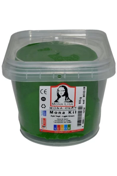 Mona Clay Modelleme Kili 500 gr Kil Çamuru Renkli 1 Adet - 3