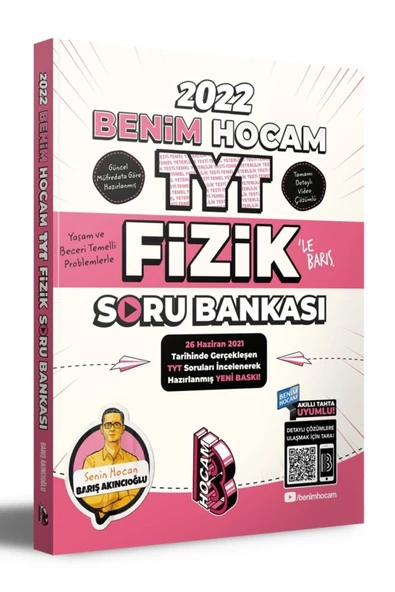 2022 TYT Fizik Soru Bankası Benim Hocam Yayınları