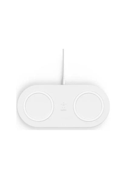 Belkin WIZ002VF Dual Beyaz Kablosuz Şarj Aleti Teşhir - 3