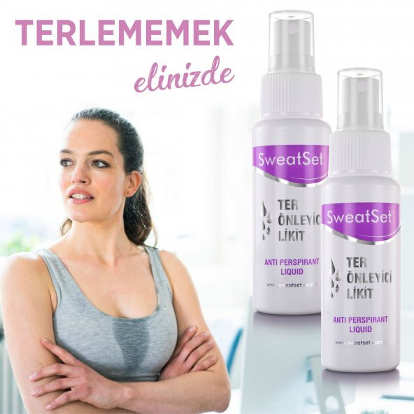 SweatSet El, Ayak, Yüz, Koltuk Altı Terleme Önleyici Sprey 60 ml 2li Set Terlemeye Kesin Çözüm - 4