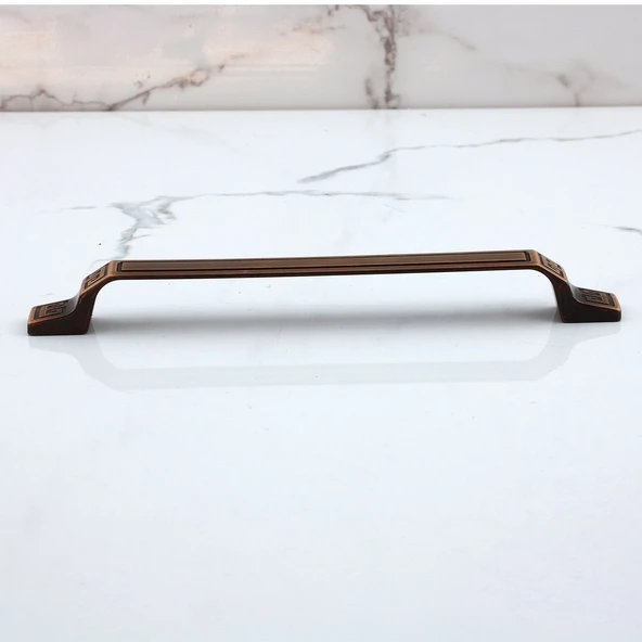 Can160 mm - 16 cm Eskitme Antik Bakır Metal Mobilya Mutfak Dolabı Dolap Kulpu Kulbu Kulpları - Resim 4