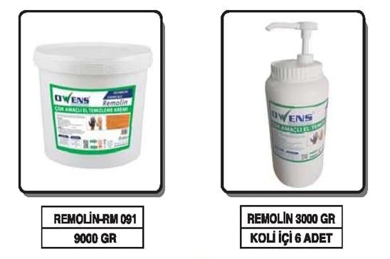 Remolin Çok Amaçlı El Temizleme Kremi(3 KG) ürün görseli 1