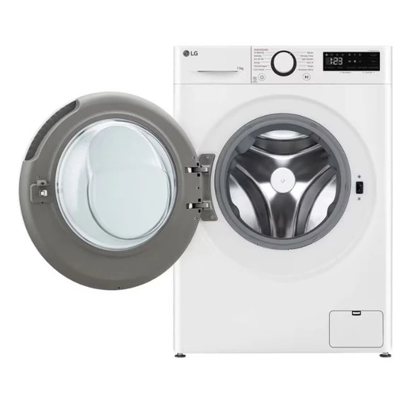 LG F4Y5EYW0W 11 Kg 1400 Devir Beyaz Çamaşır Makinesi - 2