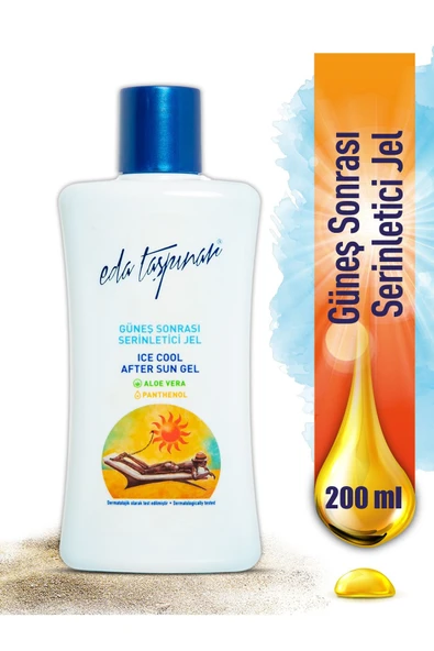 Eda Taşpınar Güneş Sonrası Serinletici Jel Aleo Vera - Panthenol - 200 ml