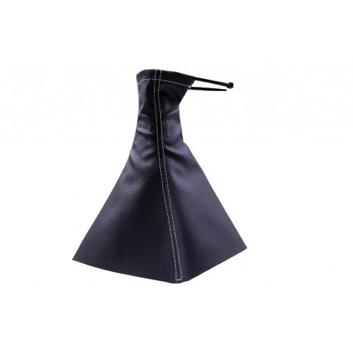 Porsche 911  993 (1993-1997) Uyumlu Vites Körüğü Siyah Deri Gri Dikiş - Resim 2