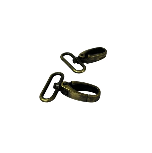 SRTfootcare Orta Boy Akrep Anahtarlık ve Çanta Kancası 3cm 2 Adet Deri El Aleti - 2