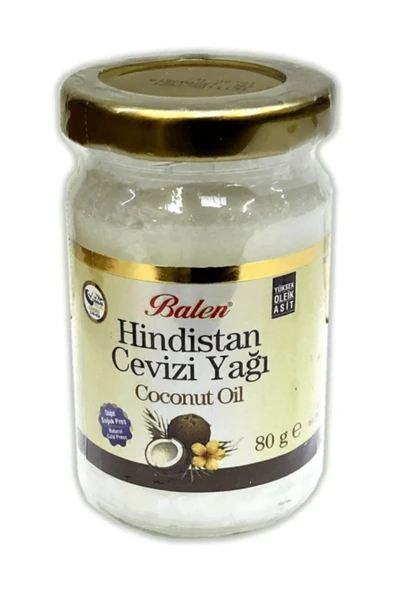 BALEN Hindistan Cevizi Yağı 80 Gr Soğuk Pres