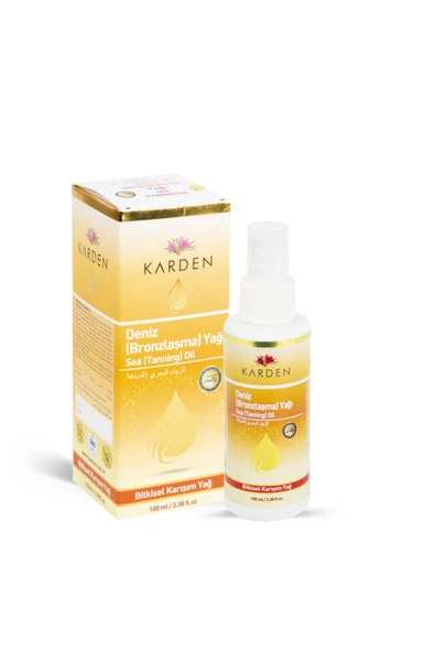 KARDEN Deniz Bronzlaşma Yağı 100 Ml