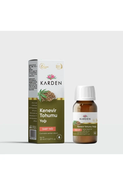 KARDEN Kenevir Tohumu Yağı 20 ml ürün görseli 1