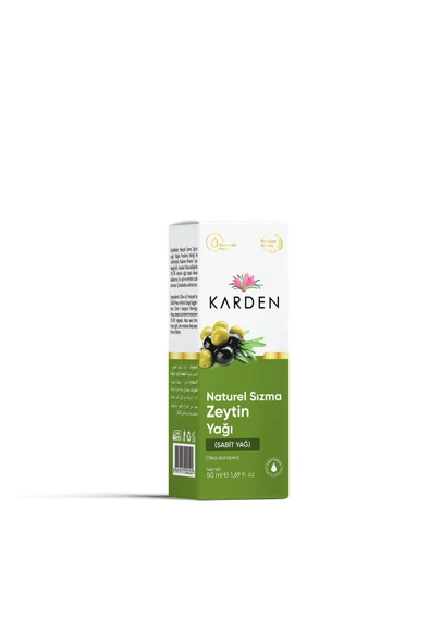 KARDEN Naturel Sızma Zeyting Yağı 50 ml - Resim 3