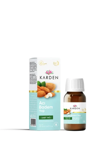 KARDEN Acı Badem Yağı 20 ml